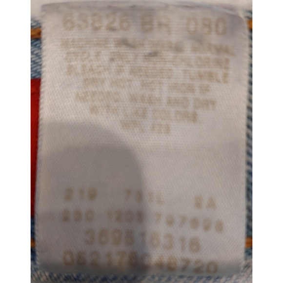 Levi's Classic Light Blue Jean Shorts Women's Size 10 USA VTG 90's - Picture 5 of 9